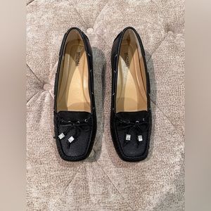 Michael Kors Sparkly Loafers-Black